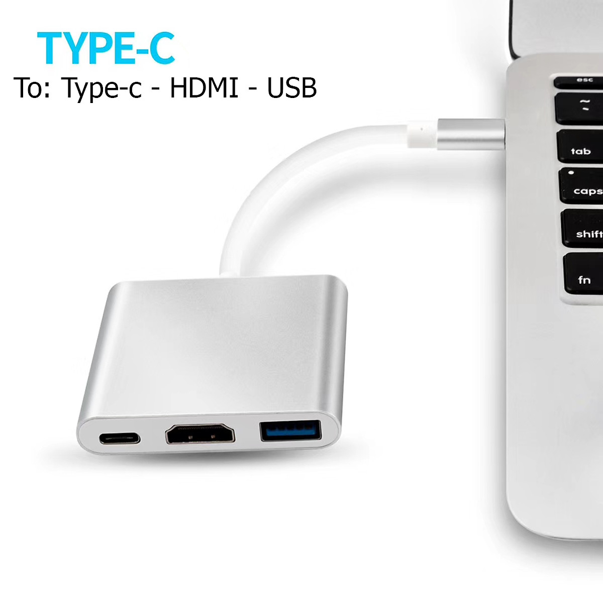(HCM) Cáp Chuyển Đổi Từ USB-C Sang USB 3.0 / HDMI -Type C