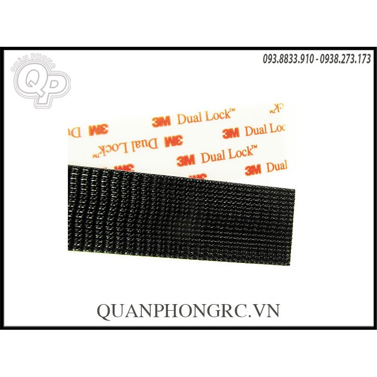 Dán pin 3M miếng đơn Dual Lock ( 2 miếng) (10 cm)
