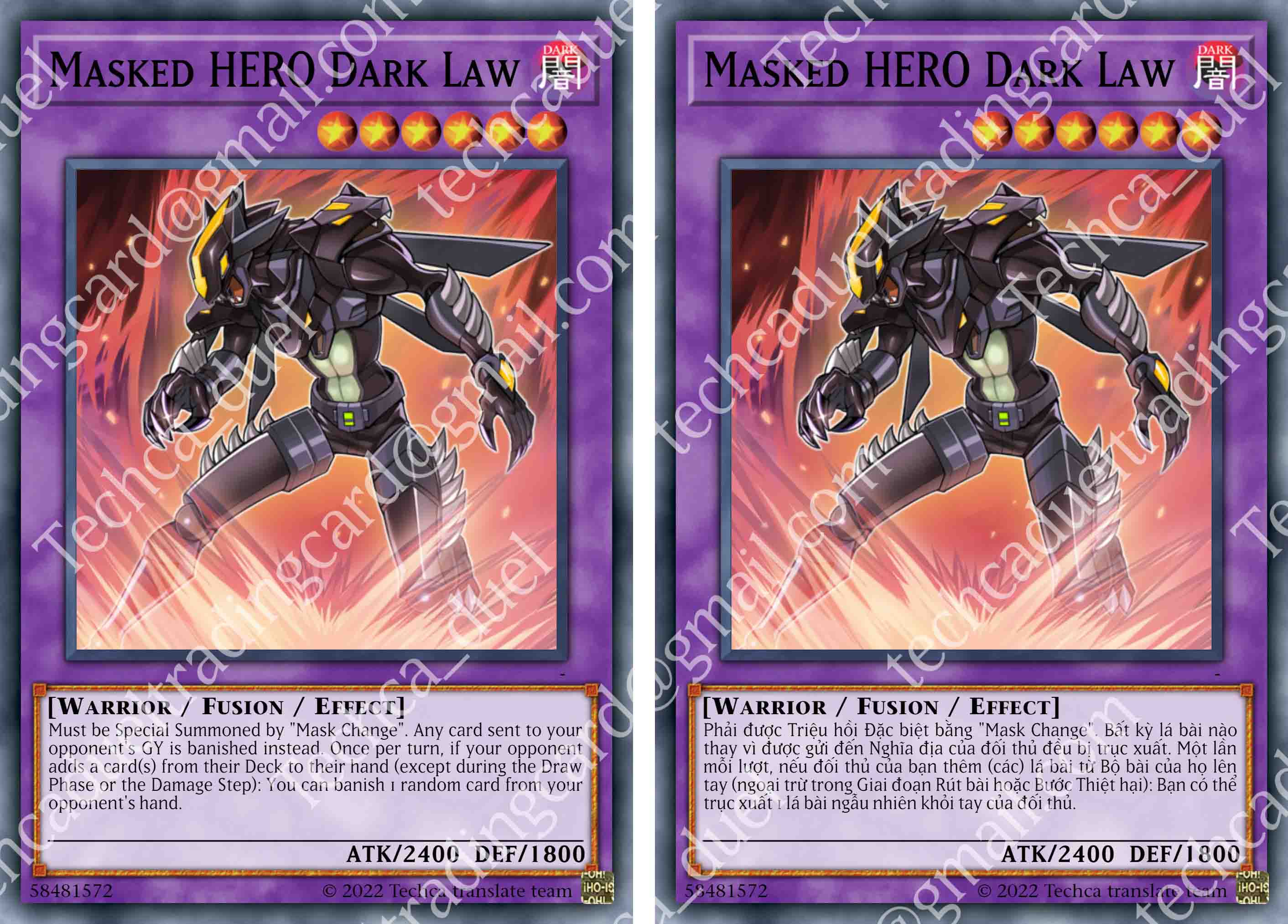 Bài In Tiếng Việt - Bộ bài Yugioh - Structure Deck - HERO Strike