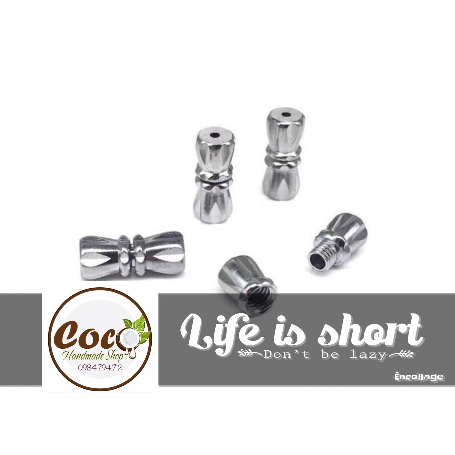 [HCM]Khóa Vặn Làm Vòng Tay Dây Chuyền (5-10 cặp)