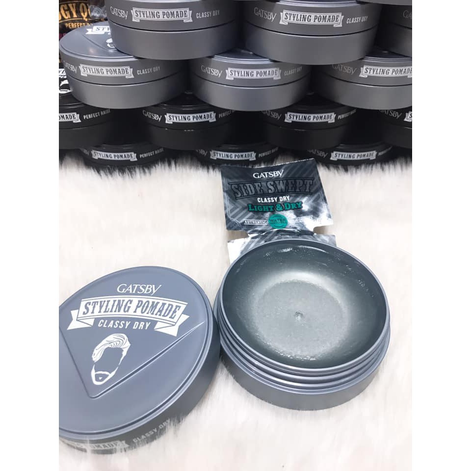 Sáp tạo kiểu tóc Gatsby Styling Pomade Class Dry 75g