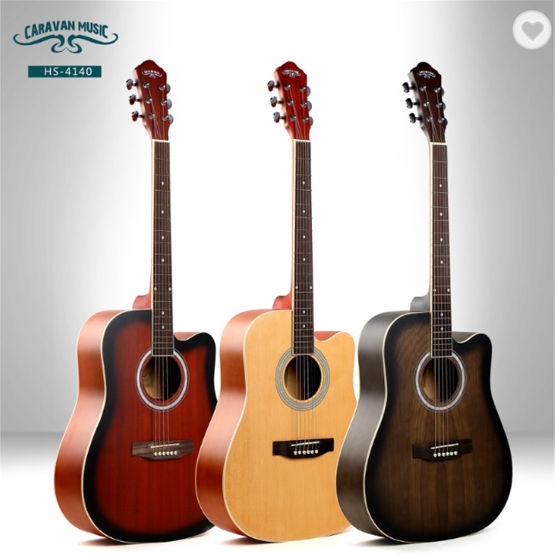 Chính hãng Ghi-ta  Guitar  Acoustic Caravan HS4140  Tặng kèm bao và pick