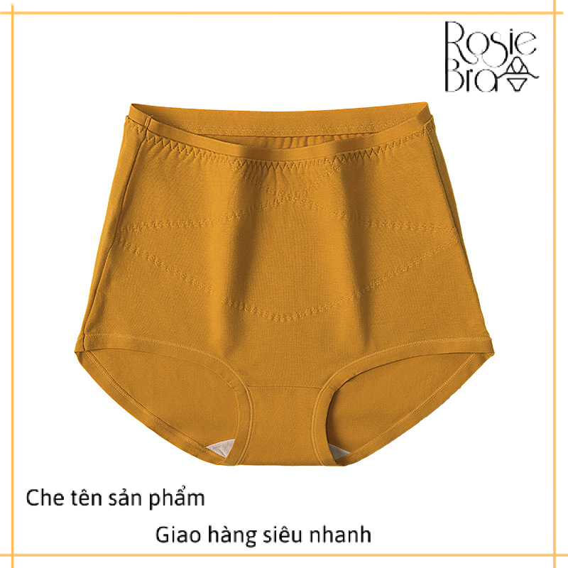 Quần lót nữ cạp cao cotton mỏng kháng khuẩn co giãn 4 chiều p466