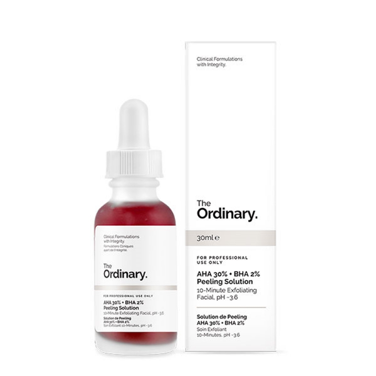[HCM]Serum tẩy tế bào chết The Ordinary AHA 30% + BHA 2% Peeling Solution 30ml