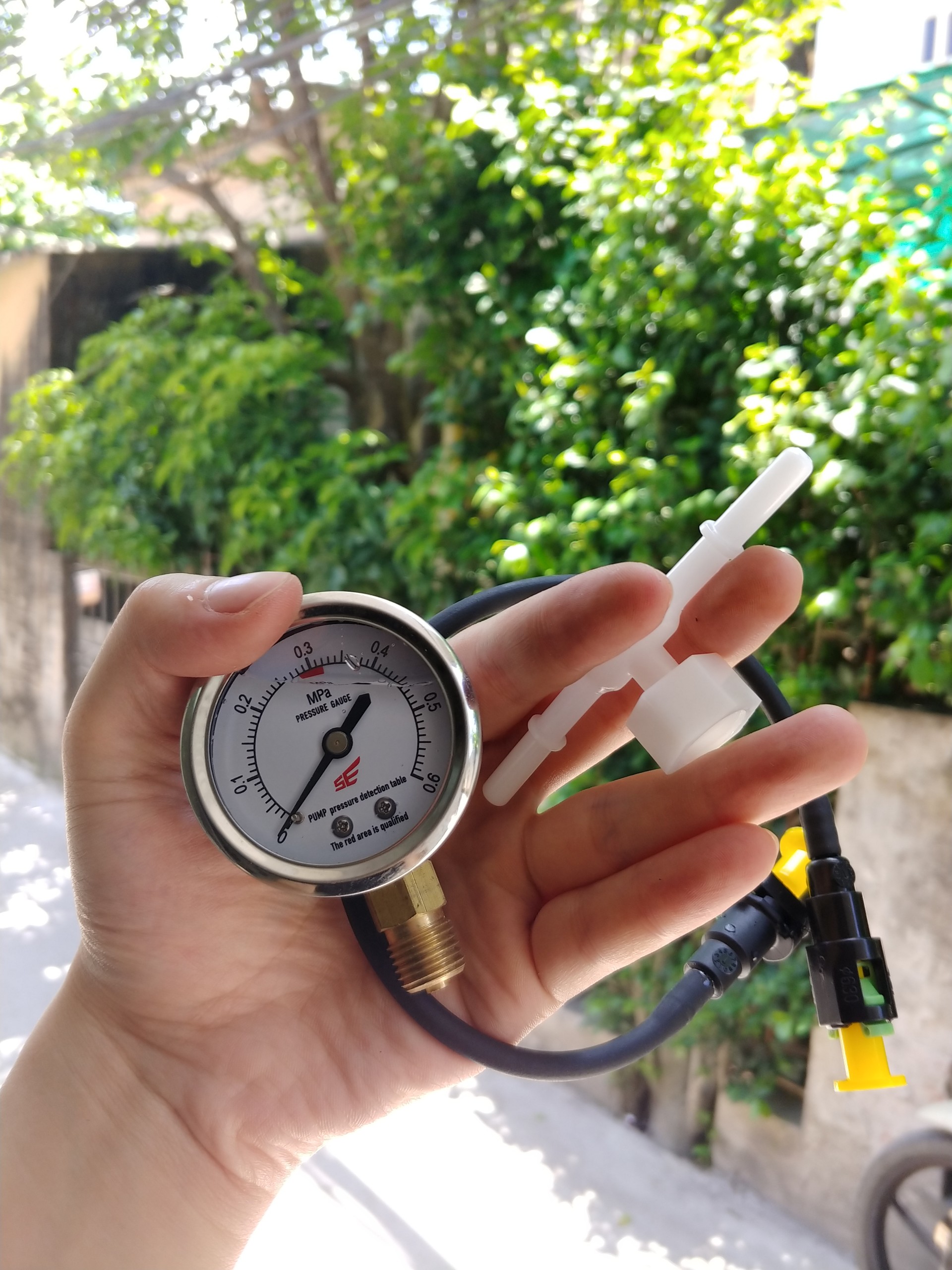 Bộ Đồng Hồ Đo Áp Bơm Xăng SE