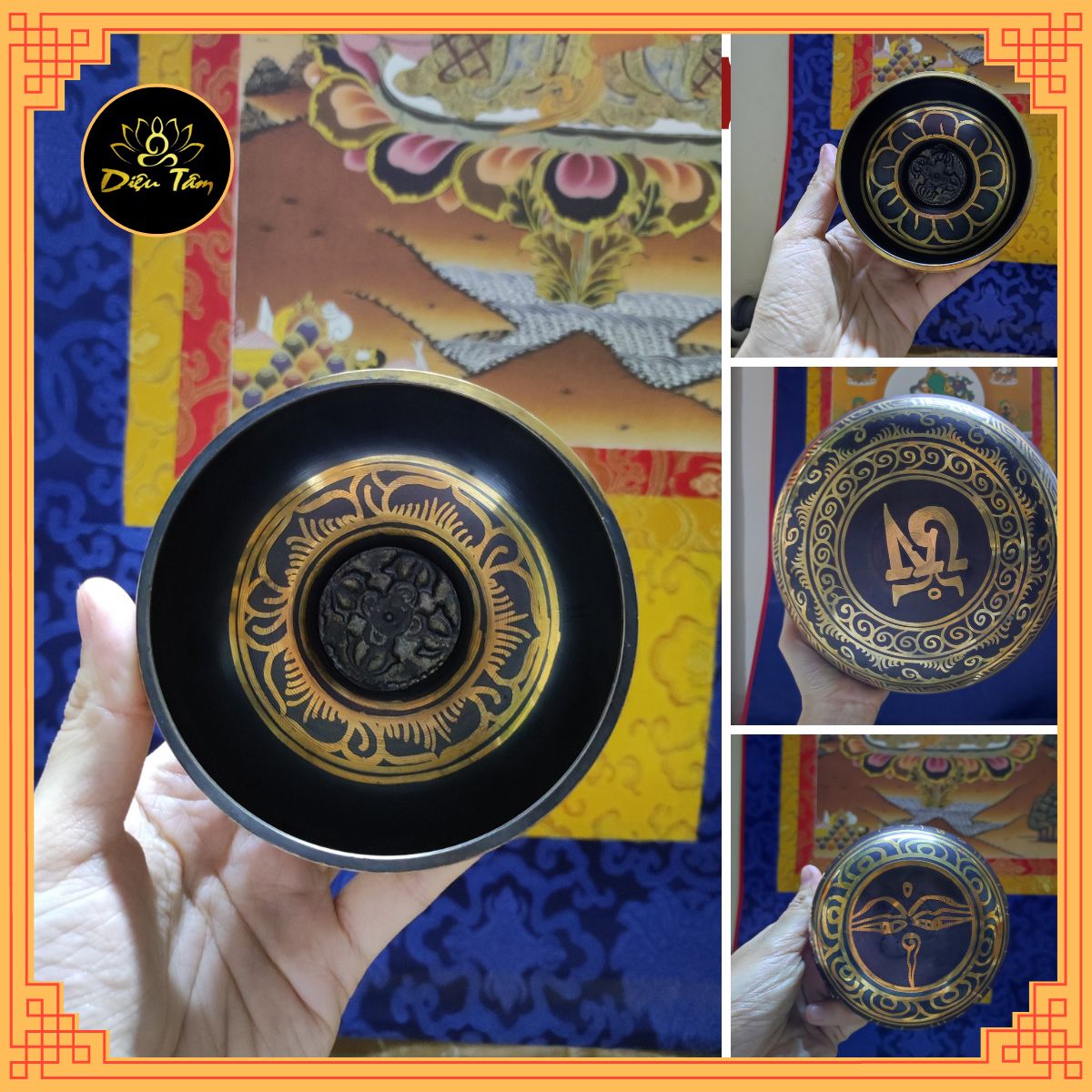 Feng Shui Church Tibetan rotating Bell