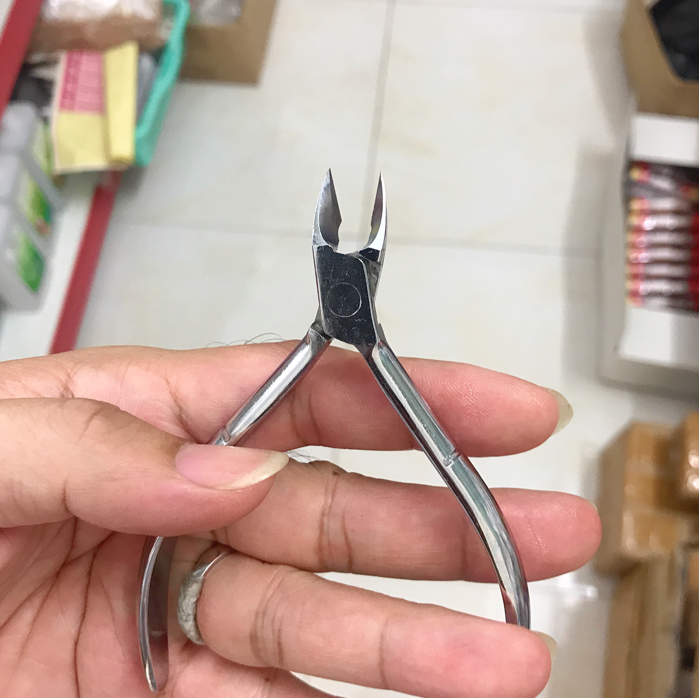 [HCM]Kềm Cắt Da Bán Nguyệt Trắng MOP BN2