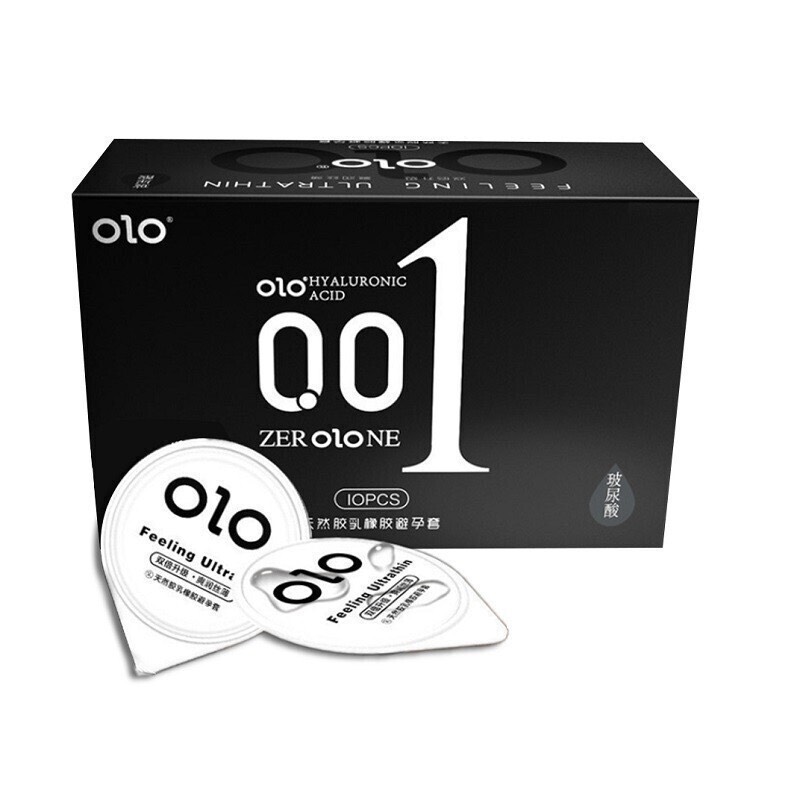Bao cao su siêu mỏng 001 Feeling Ultrathin - hộp 10 chiếc