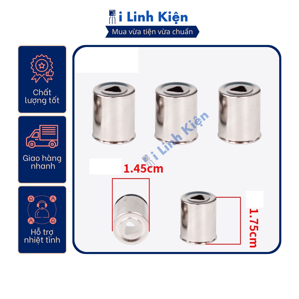 Đầu chụp đèn lò vi sóng Magnetron nhỏ tam giác lục giác chất lượng tốt.