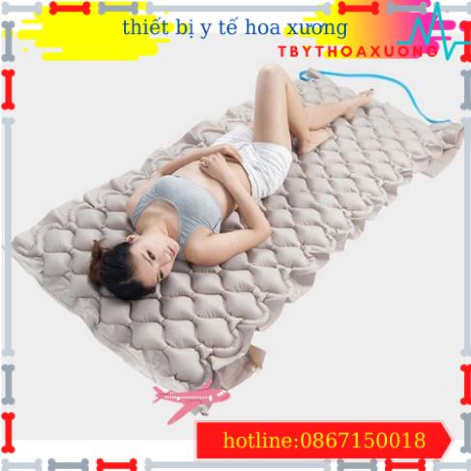 [HÀNG CHÍNH HÃNG] Đệm Hơi,Đệm Chống Loét Lucass LC 5789