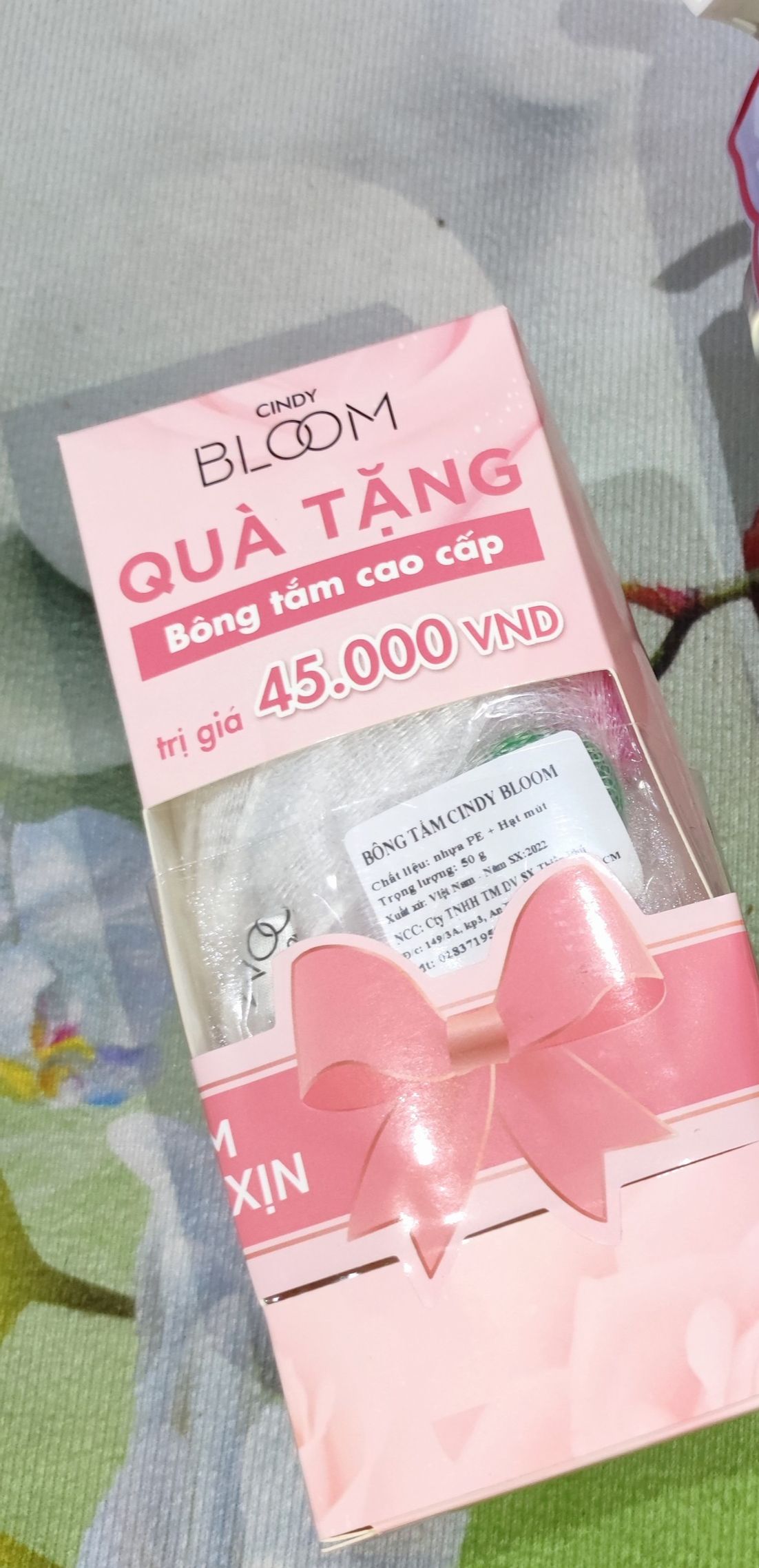 BÔNG TẮM CAO CẤP SIZE LƠN (GIAO MÀU NGẪU NHIÊN)