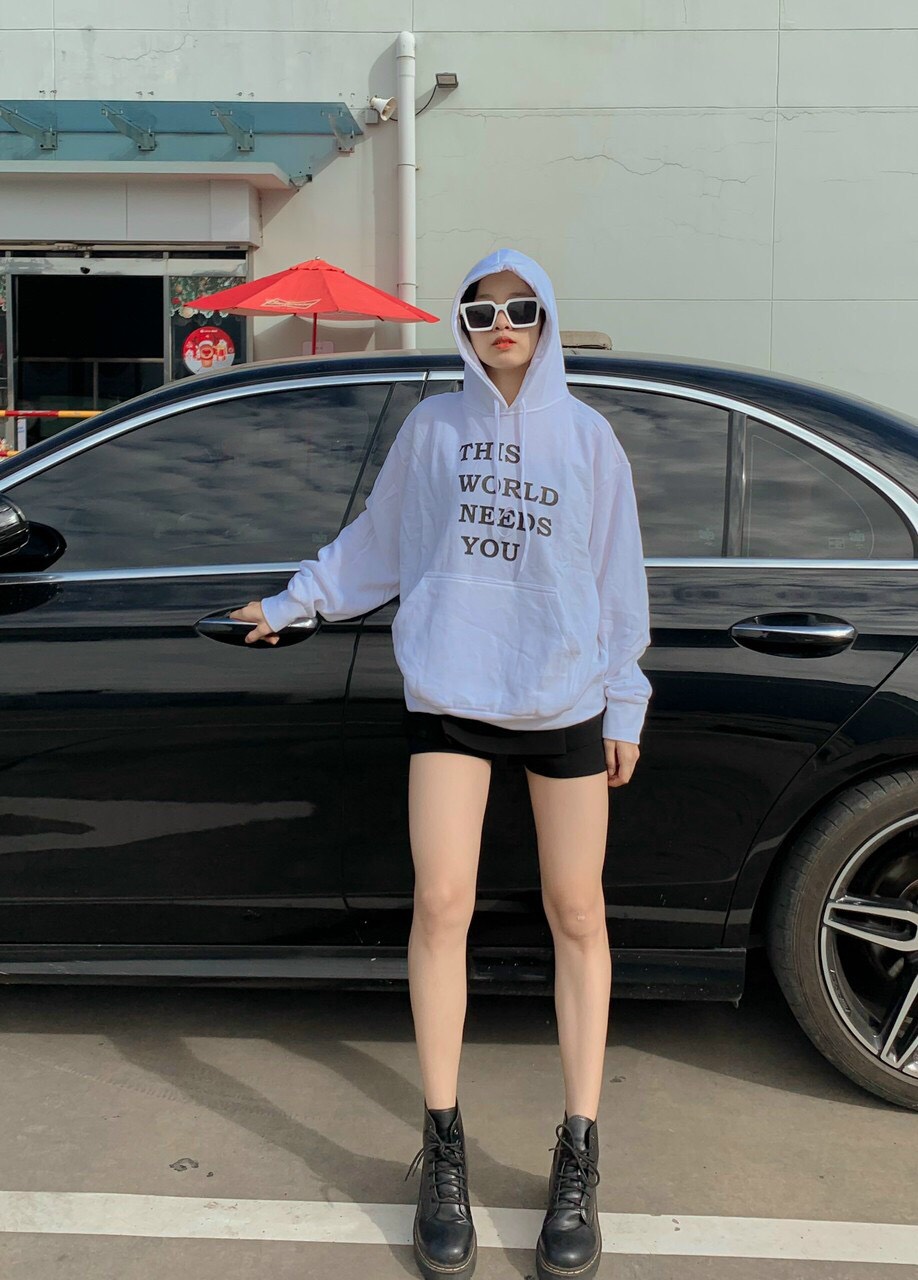 Áo hoodies nữ cá tính -trẻ trung năng động