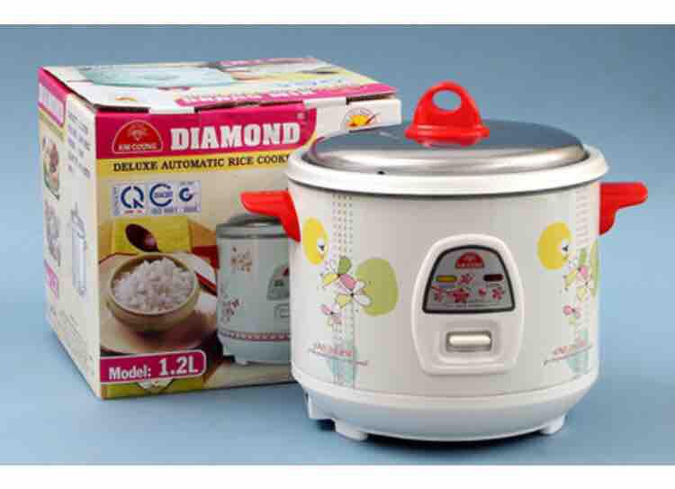 Nồi cơm điện Kim Cương 1.2 lít