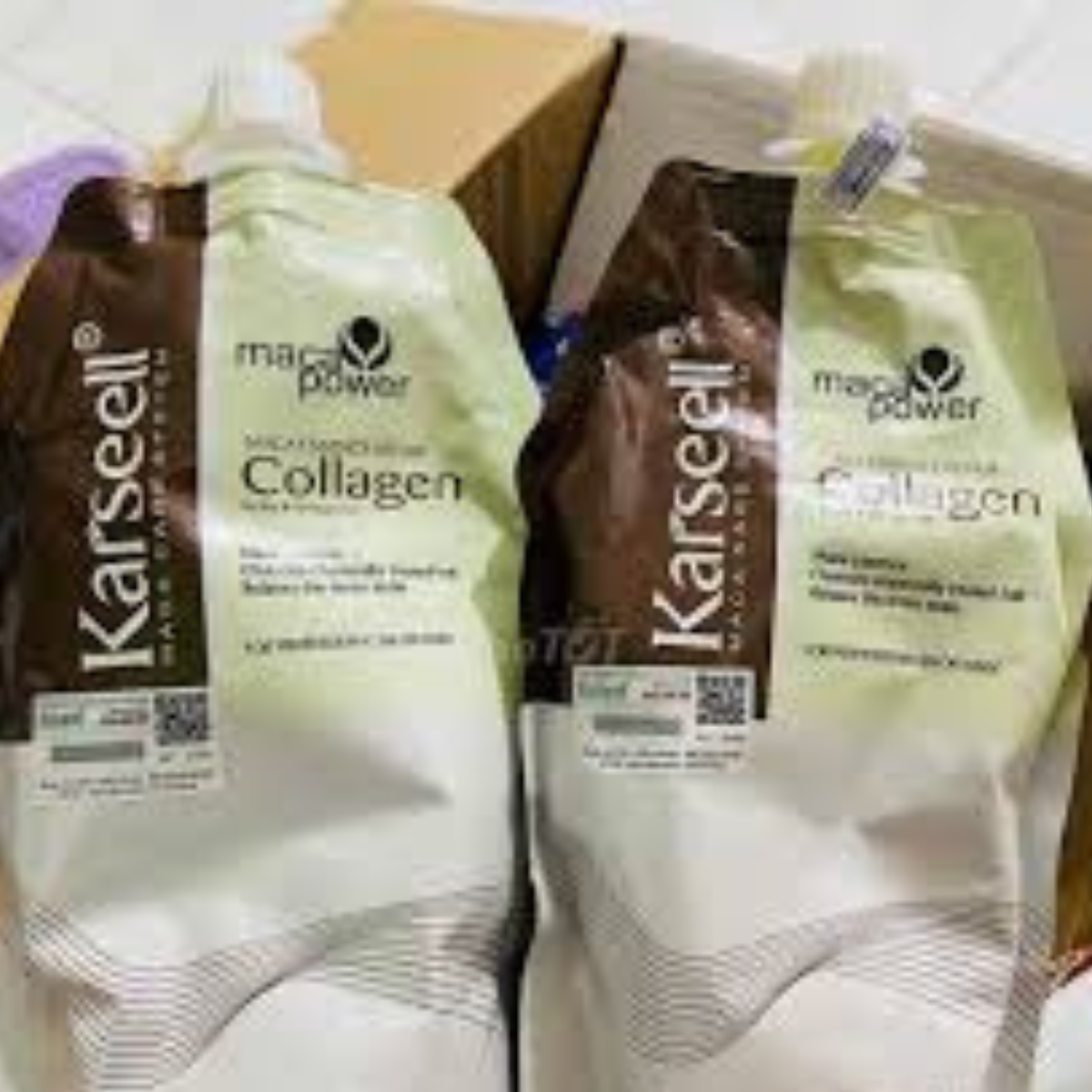 Hấp ủ tóc collagen karseell 500ml ( chuẩn, mùi thơm)