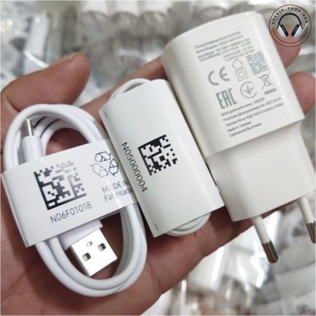 Sạc Cáp 18W - Tai Nghe Vsmart - XPERIA_SHOP_60A