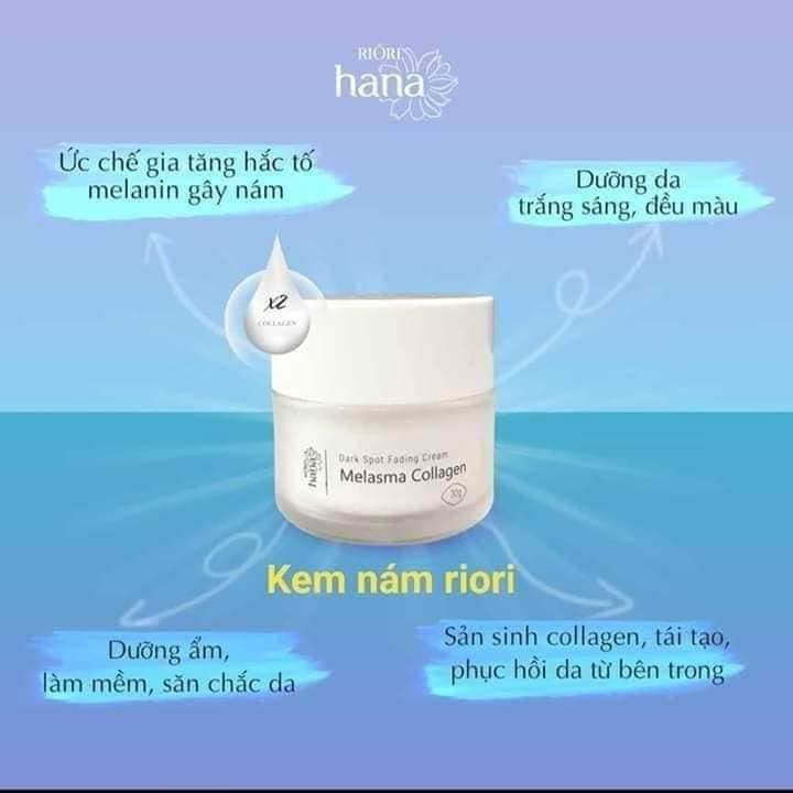 Kem nám da Riori Melasma Collagen 30g