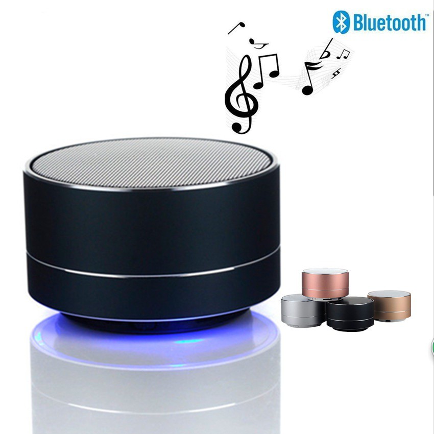Loa Bluetooth A10 Mini Vỏ Nhôm Di Động Nhỏ Gọn Giá Sỉ, Nghe nhạc cực hay, Bảo Hành 12 Tháng
