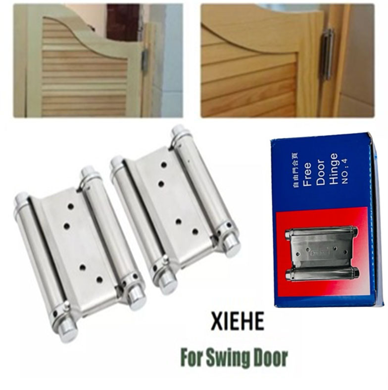 Bản lề cửa tự động inox 2 chiều Ivan -vicikini (1 bộ 2cái )