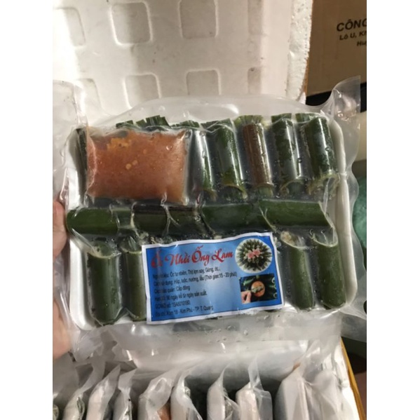 Chả Ốc Nhồi Ống Nứa Khay 20 Ống. Đăc Sản Tuyên Quang. Hấp, Lẩu, Nướng, Luộc Ngon. - CHỈ SHIP HOẢ TỐC HÀ NỘI - FreeShip Max - doanvat165thaiha