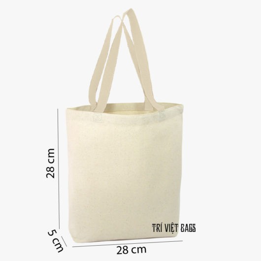 Túi vải bố (Canvas) không khóa kéo