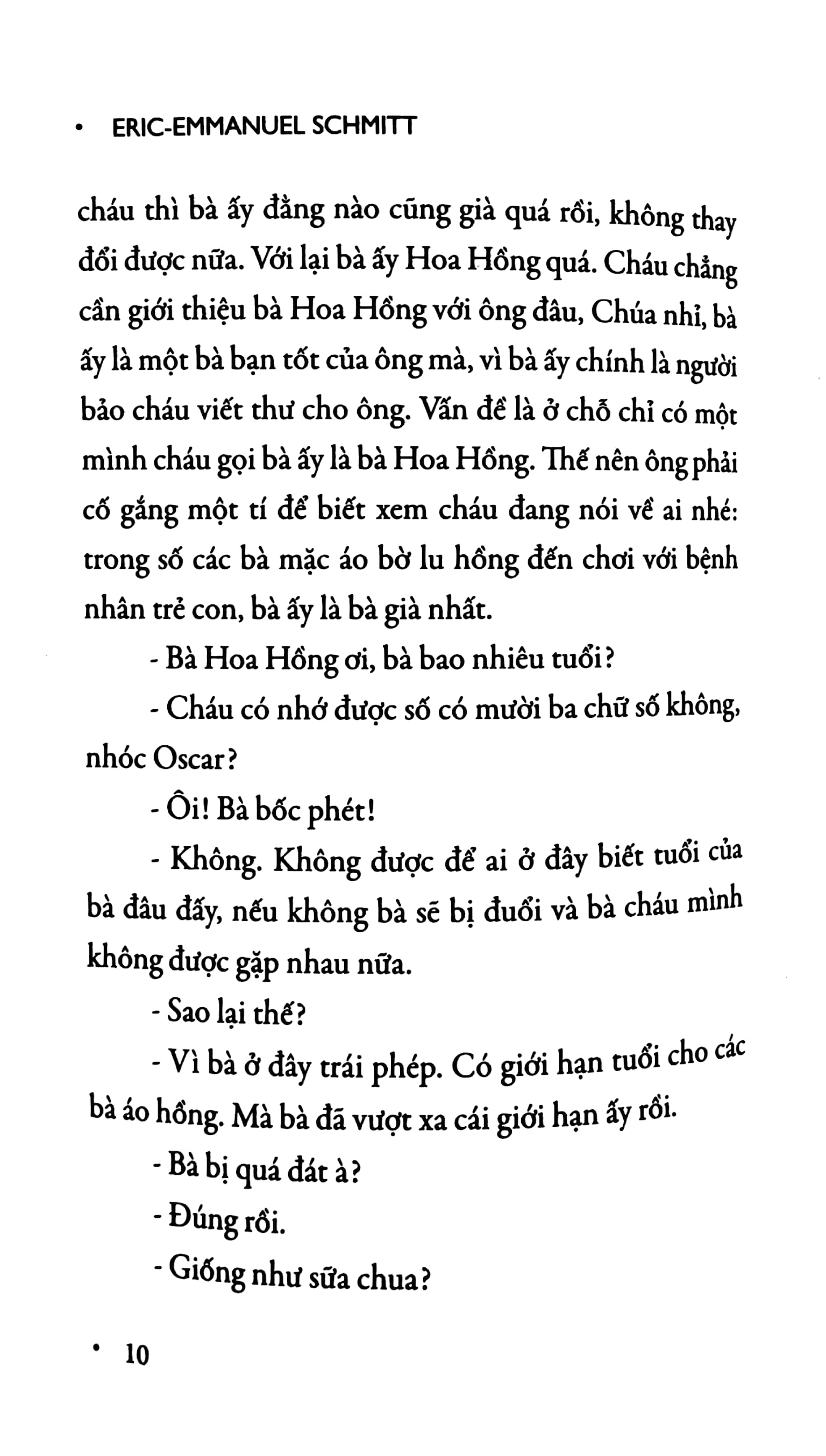Fahasa - Oscar Và Bà Áo Hồng (Tái Bản 2018)