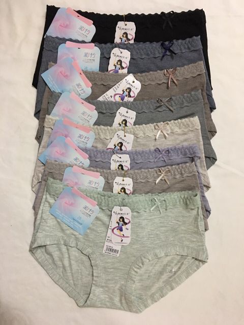 Combo 10 Quần Chíp Cotton Cạp Ren Cực Mềm Mại