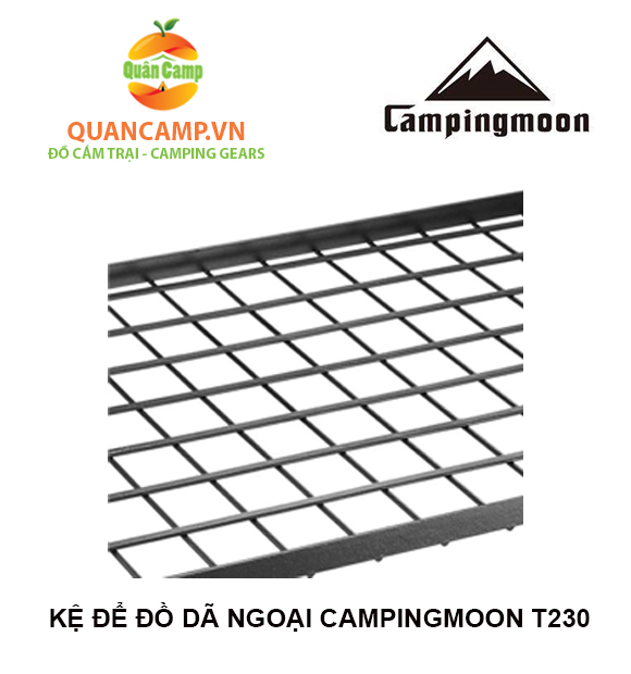 [HCM]Kệ để đồ dã ngoại Campingmoon T230-1T (kệ đơn)