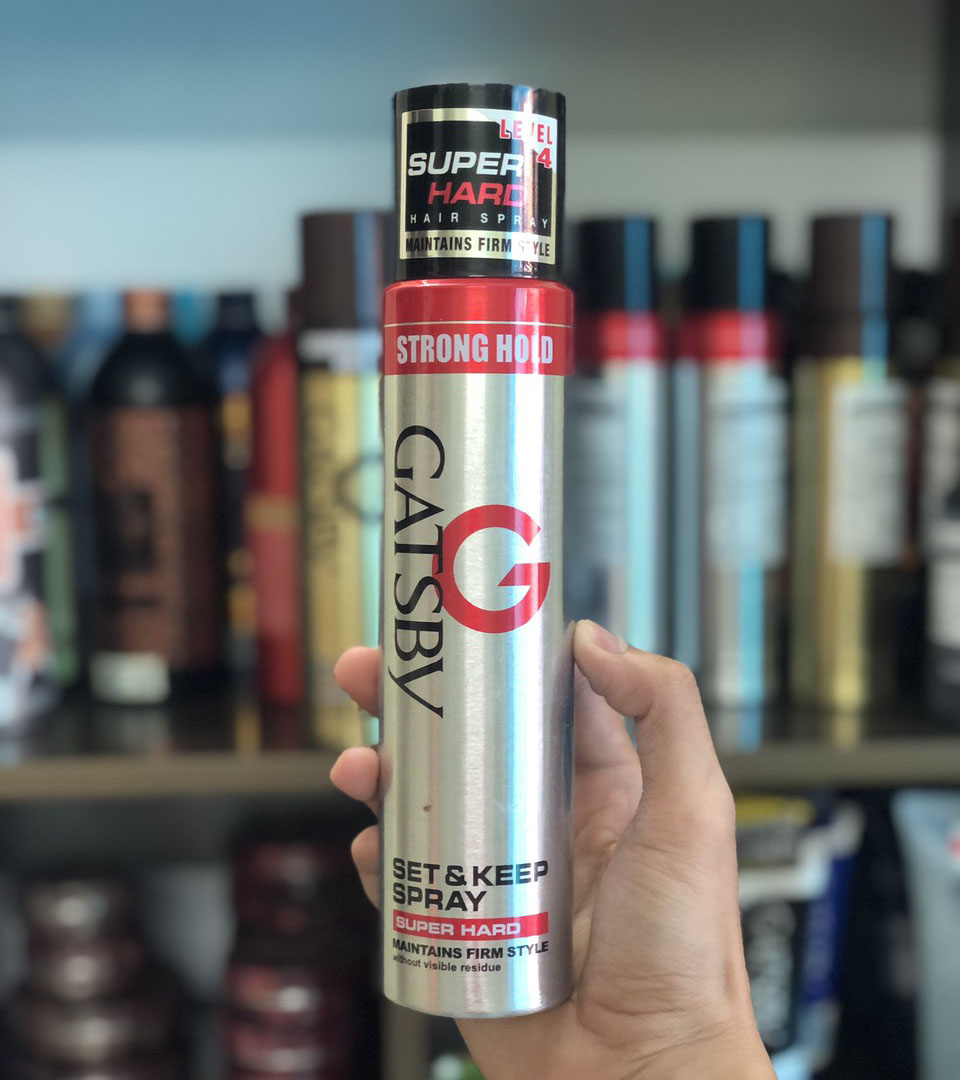 Gôm Xịt Giữ Nếp Tóc Gatsby Extreme Hold, Ultra Hard, Super Hard 250ml