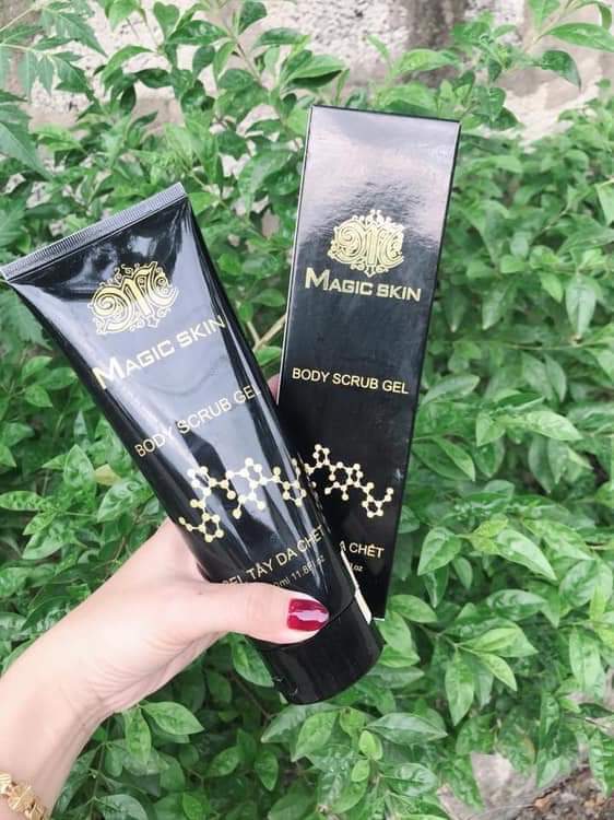 Bộ đôi sạch da Tẩy tế bào chết Magic Skin