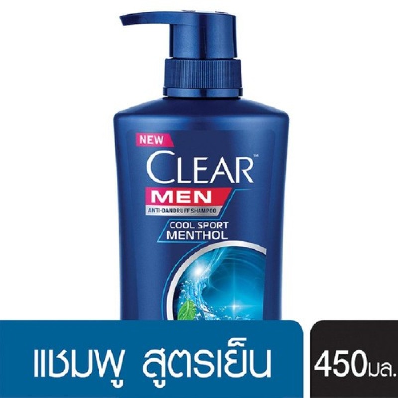 chai Dầu Gội Clear men Nhập Khẩu Thailand -450ml/chai dưỡng mềm mượt 2 trong 1 dành cho tóc khô nhập khẩu