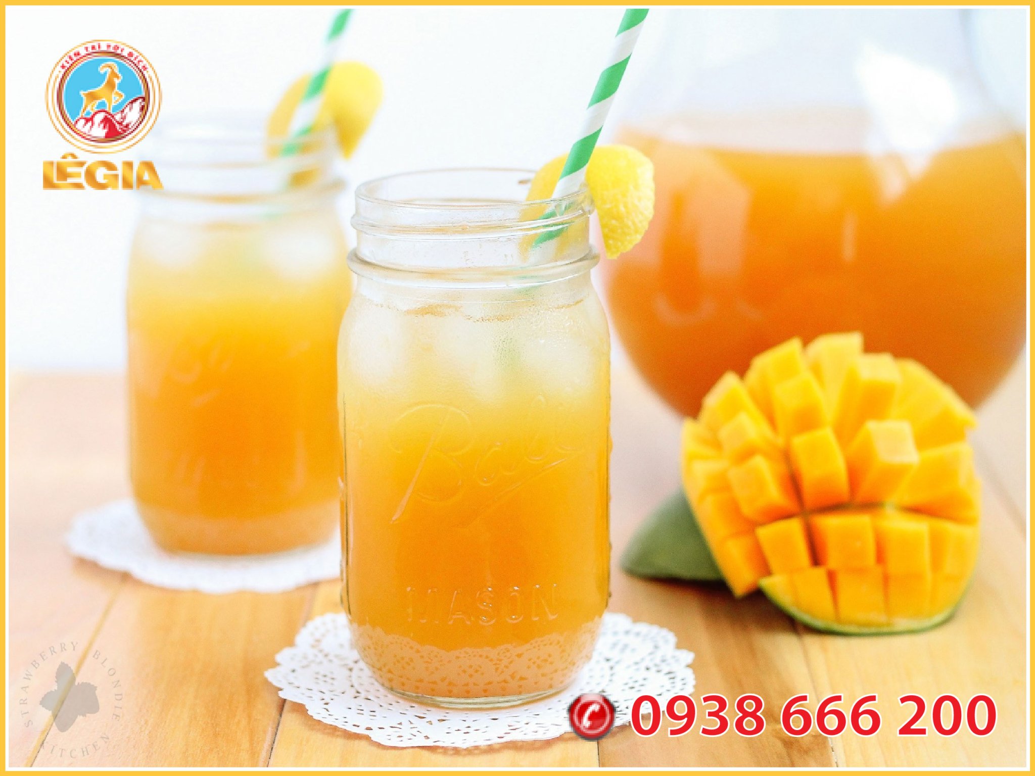 SIRO MONIN XOÀI 700ML - MONIN MANGO SYRUP