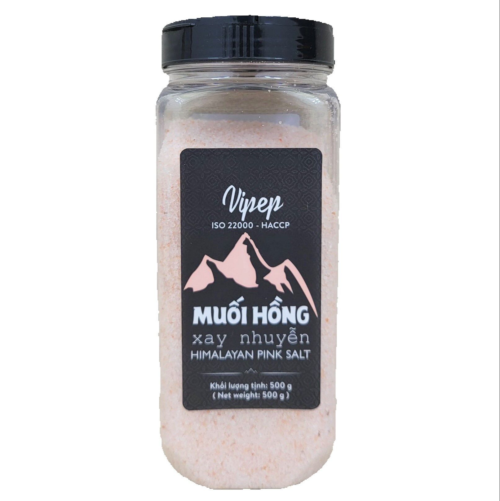 Muối hồng xay nhuyễn vipep hymalayan pink salt