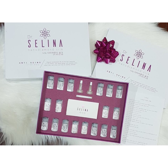 Cấy chỉ nano kim cương dr selina / chỉ nâng cơ căng bóng hàn quốc