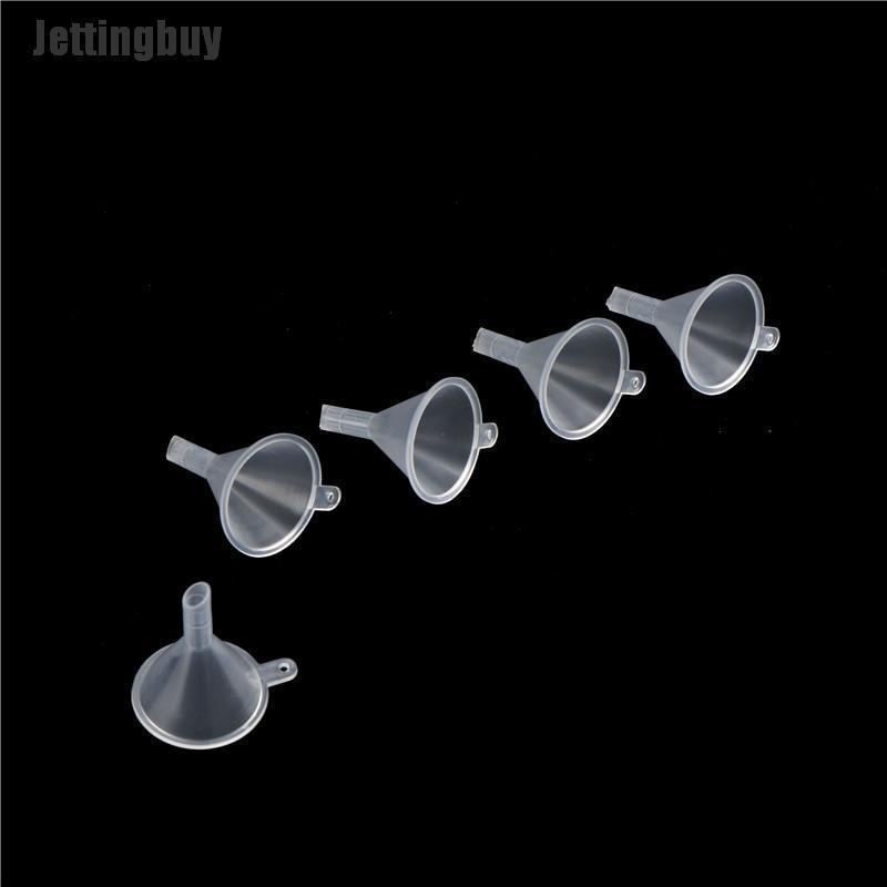 Jettingbuy 10 Cái Phễu Nhựa Nhỏ Phễu Nước Hoa Công Cụ Đóng Gói Nhũ Tương Tiện Ích Nhà Bếp