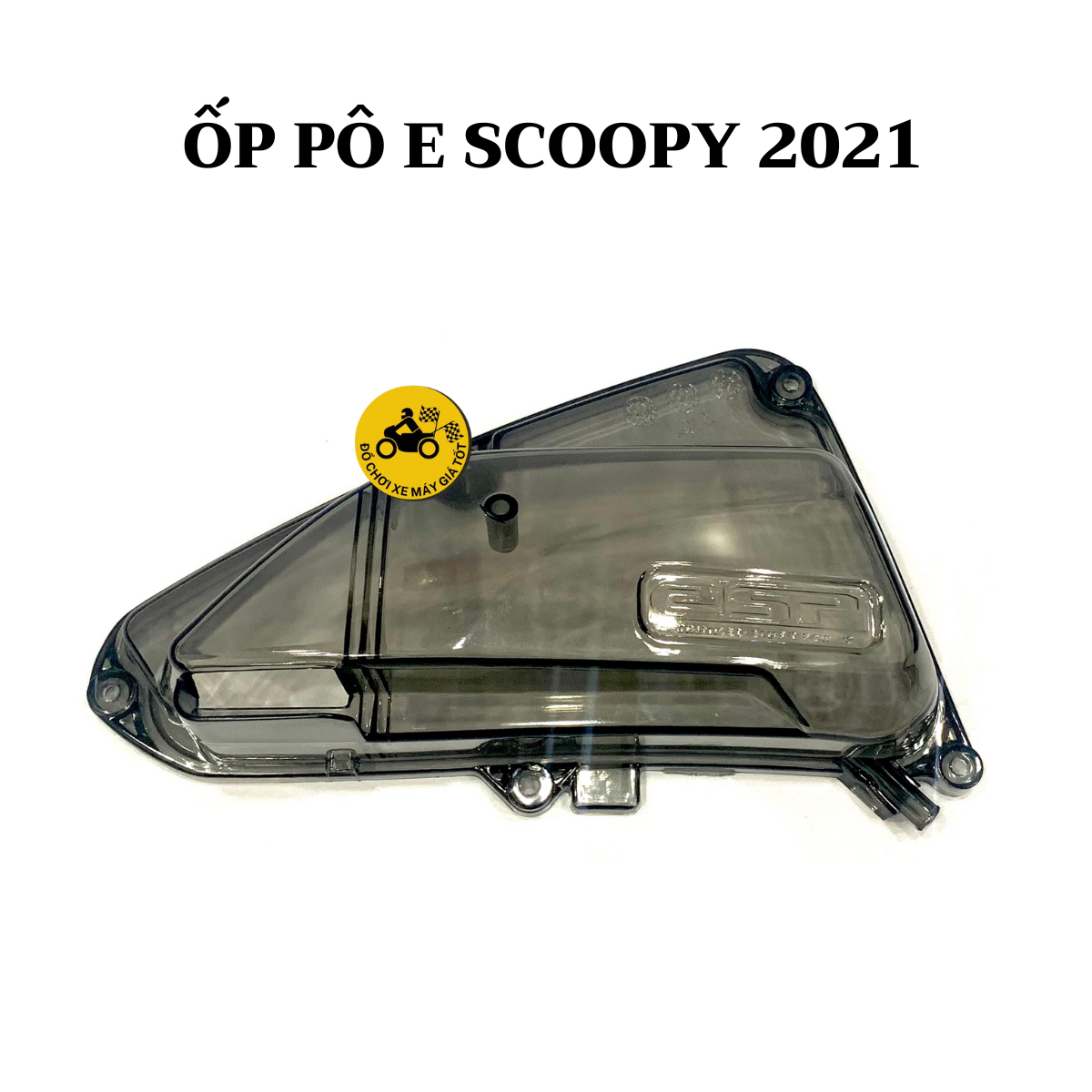COMBO LỌC GIÓ VÀ ỐP PÔ E TRONG SUỐT SCOOPY 2021