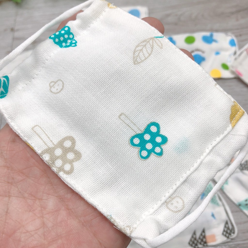 Set 5 Khẩu trang xô xuất Nhật cho bé