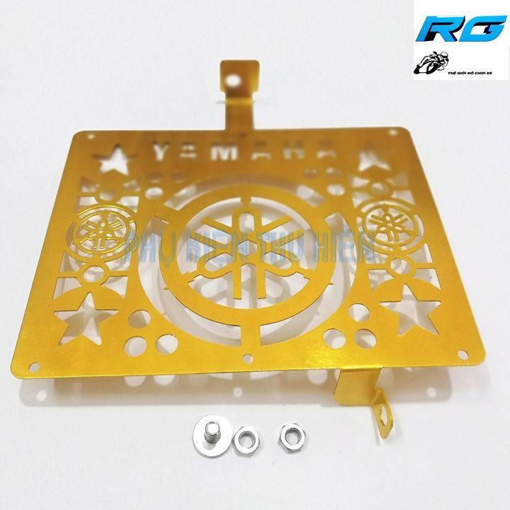 Che két nước lưới nhôm xe máy ex150 màu vàng