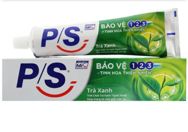 KEM ĐÁNH RĂNG PS 123 THAN HOẠT TÍNH 180G