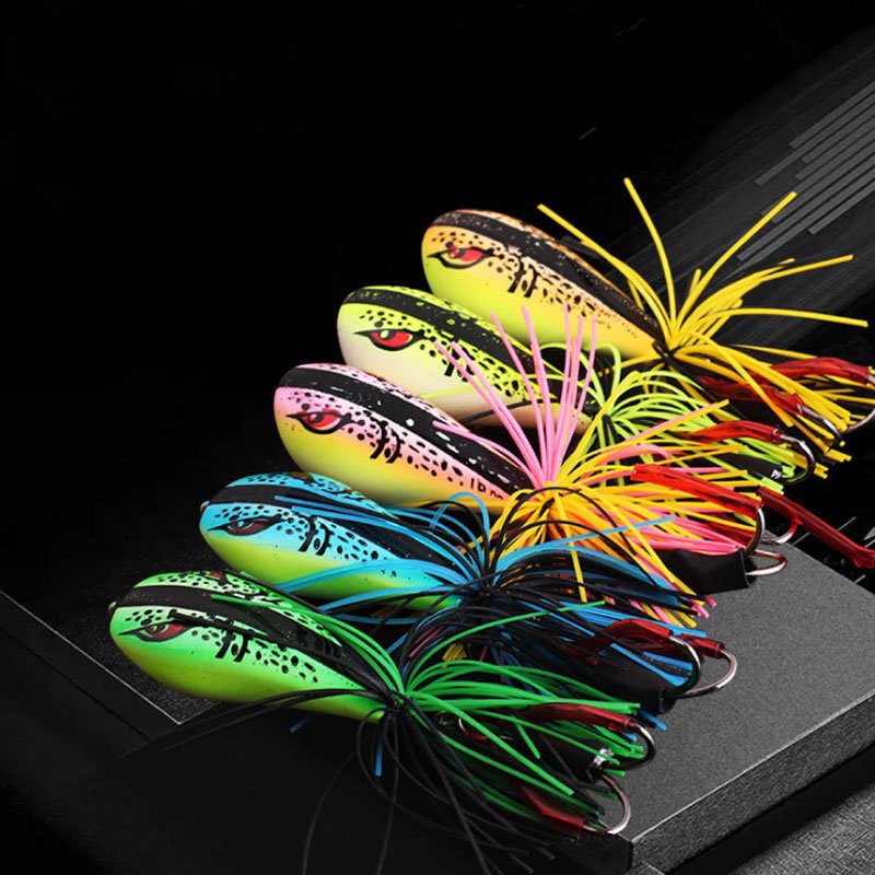Mồi Câu Lure Cá 3D, Nhái Nhảy Giá Rẻ