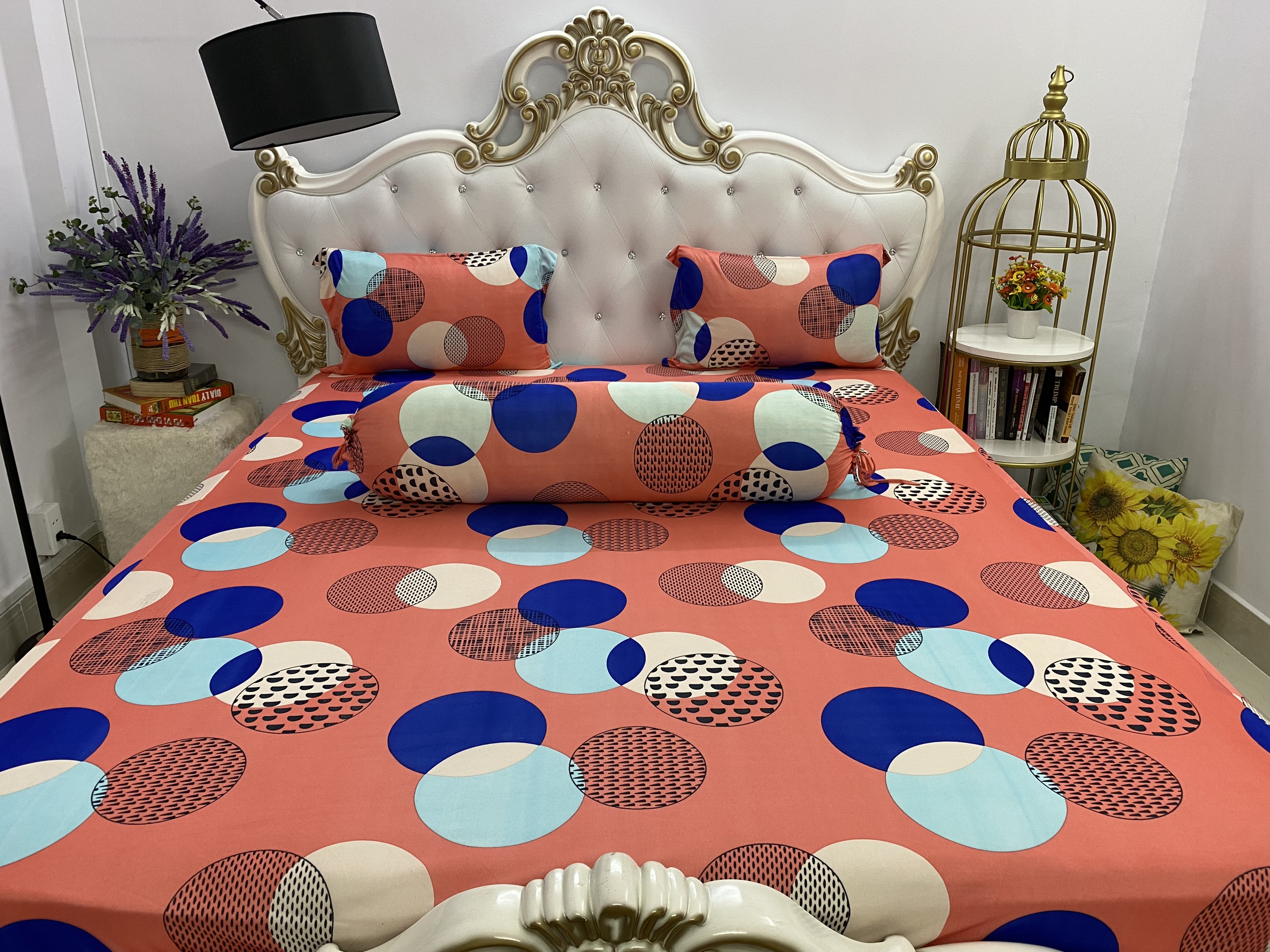 [HCM]Bộ drap GỐI thun Hàn Quốc mát lạnh {4 món} đủ size