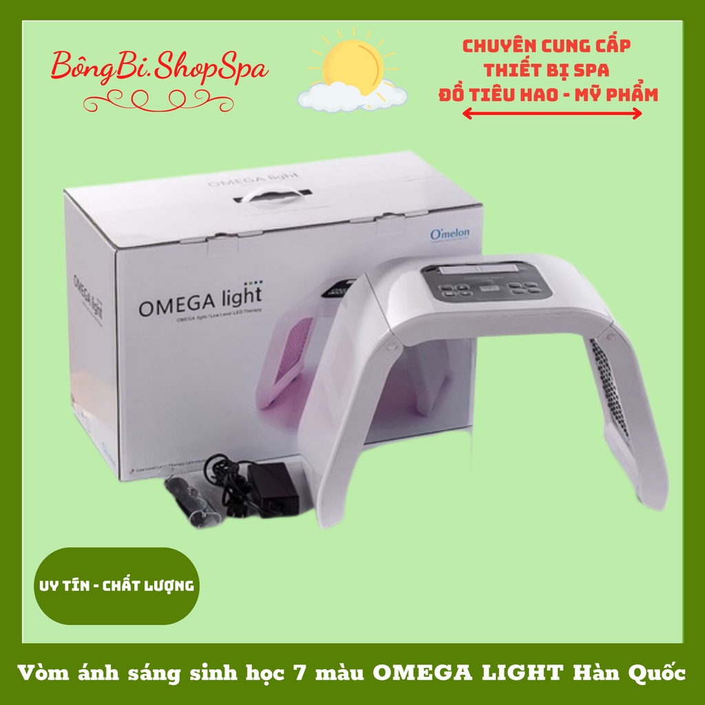 Vòm ánh sáng sinh học omega light hàn quốc 7 màu