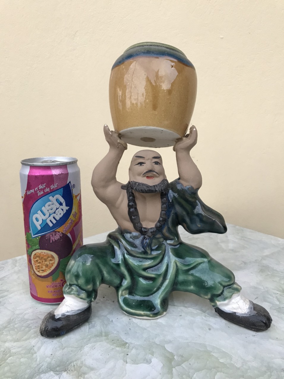 Chậu tượng mini dâng vò 03