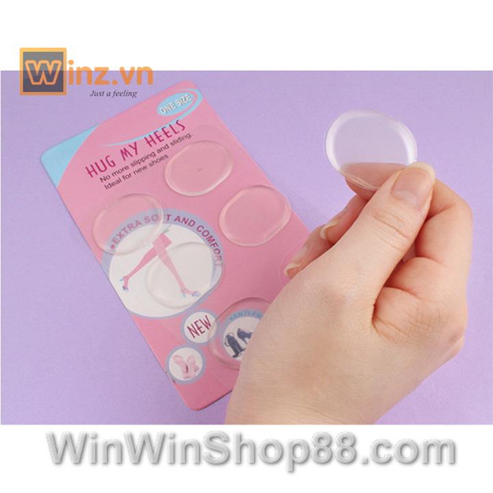 Miếng dán tròn silicon dán trong giày và mũi giày