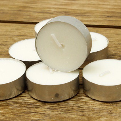 Nến Tealight Cháy 4h - Không mùi - Không Khói