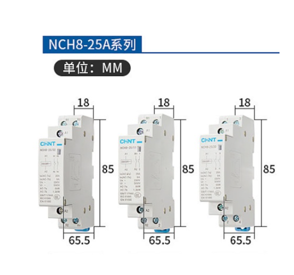 Khởi động từ 1 pha 220V CHINT 25A 40A 63A