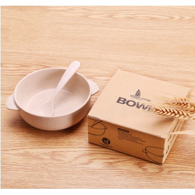 [SỈ SLL] - Bộ Tô Bát Lúa Mạch Kèm Muỗng XIAOMEI