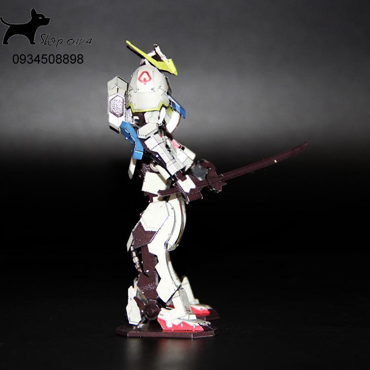 Mô hình thép 3D tự ráp Gundam Barbatos màu