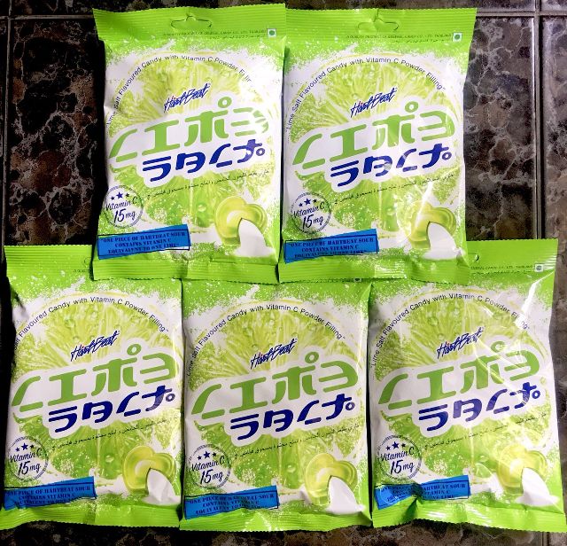 COMBO 5 GÓI KẸO CHANH MUỐI THÁI LAN