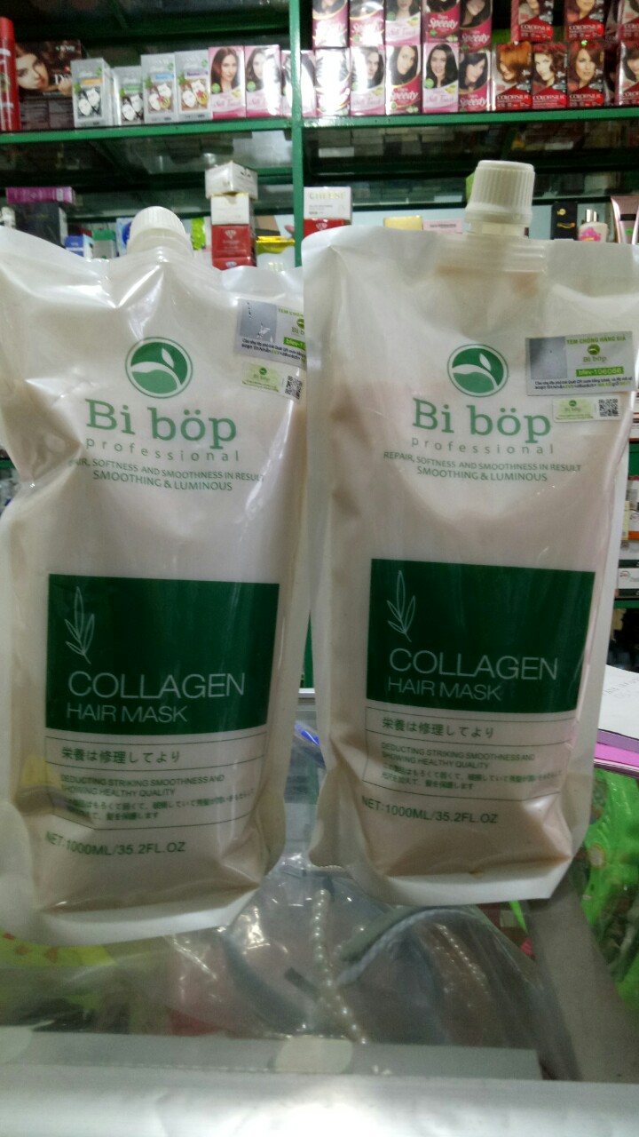 Kem (Dầu)Hấp Ủ Tóc Siêu Phục Hồi BIBOP Nhật Bản 1000ml