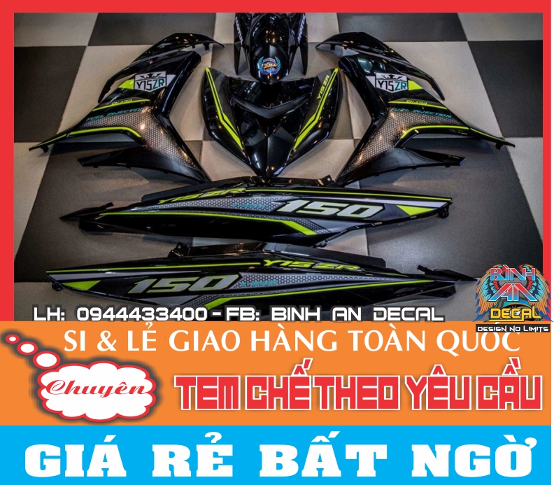 [HCM]TEM RỜI EXCITER Y15ZR